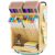 DF DARFOO Bamboo Desk Organizer Storage Accessories – Ultra-large 13 compartments, 1000+ Pencil Holder Capacity, Easy DIY Assembly, Rotating Desktop Organizer, Cosmetics, and Office Supplies