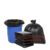 DI4Y SG Stock | Waste Large Dustbin Liners/Garbage Bags/Bin Liner/Trash Bag Rubbish Plastic (60x80cm 50pcs 38dmm)