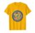 Diamond Forming Under Rock Layers Graphic T-Shirt, Men, Golden Yellow, XX-Large