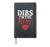 Dibs on the Ribs BBQ Hardcover Journal, Black