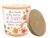 Dicksons 4 x 4.5 inch Inspirational Soy Wax Scented Jar Candle with Wood Lid – Psalm 136:1 ‘Give Thanks to the Lord for He is Good’ Autumn Daffodil Wreath Aromatherapy Devotional Gift