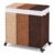 Didaey 3 Section Laundry Hamper with Wheels & Lids 130L Large Clothes Hamper with 3 Types Removable Liner Bags Handwoven Divided Laundry Basket for Clothes
