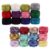 Didiseaon 24pcs Cotton Embroidery Floss Pack for Sewing Smooth Texture, Suitable for Needlework and Patchwork, Round Ball Shape Thread Yarn for DIY Cross-Stitch and Handcrafted Crafts