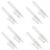 Didiseaon 8pcs Blank Refillable Paint Marker Pen with Tip for Touch Ups