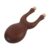 Didiseaon Gua Sha and Rounded Polished Teeth with Ergonomic Curves Wooden Scalp Massage Comb for Stress Relief and Neck Care 1pcs for Hair and Scalp