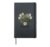 Digital Botanist Aesthetic – Virtual Homesteading Garden Hardcover Journal, Black