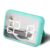 Digital Large Display Visual Timer Stopwatch for Kitchen Teacher School Classroom Cooking, Night Light Magnetic Bathroom Makeup Mirror LED Stop Clock Timer, 99 Minutes Countdown, Loud/Silent (Green)