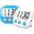 Digital Timer for Kids Classroom Timers for Teachers 2 Pack Blue White