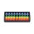 Digit Standard Abacus Soroban with Colorful Beads (9 Column)