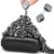 Dilabnba 550PCS Ferrite Putty Fidget Toys for Adults with 2 Magnet Stones, Ferrite Putty Rocks, Magnetic Desk Toys for Office Focus, Creative Sensory Play & DIY Gifts (Black)