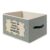 Dilemat Motivational Reading Book Storage Basket Bins Box,Reading Corner