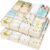 DIMJ Drawer Organizer Clothes 15 Pack – Foldable Baby Organizers and Storage & Closet Organizers for Bedroom, Closet – Nursery Organization Dresser Dividers for underwear, Sock,Bra, Belt, Tie, Beige