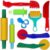 DIMROM Clay and Play Dough Tools Nine Piece Set – Ages 3 & Up (9pcs)