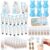 Dimsile 75 Pcs/25 Sets Blue Cute Bear Baby Shower Favors for Guests We Can Bearly Wait Hand Cream Teddy Soap Lip Balm Party Favors Baby Shower Guests Return Thank You Gifts for Gender Reveal