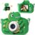 Dinosaur Kids Camera, HD Selfie Toddler Camera, Christmas Birthday Toys for Boys Girls Age 3-12 Years, Kid Digital Camera with 32GB Card, Dinosaur Toys for Kids 3 4 5 6 7 8 Years Old Gifts(Green)
