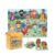 Dinosaur Kids Jigsaw Puzzle Ages 3-6, 40 Pieces + 10 Pop-Ups, Preschool Educational Fine Motor Skills. Crazy Little Books Prehistoric Floor Puzzle for Boys Girls
