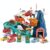 Dinosaur Race Track Set for Kids – Giant Adventure Garage Playset with Cars, Loops & Construction Toys Imaginative Interactive