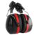 Dioche Hard Hat Ear Hard Hat Attachment Earmuff 2Pcs Lightweight Lightweight Noise Reduction Headphone for Construction Site Comfort Red