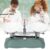 Dioche Pan Schoolhanging for Mechanical Balance Scale with Accurate Measurement Kit for Chemistry and Physics Experiments – 100g or 500g Set for Educational Use (100g)
