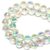 DIQIO 6mm Sparkle 96 Faceted Disco Crystal Beads (94-100pcs, Clear PinkG)