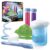 Discovery™ Reaction Lab Chemistry Set – 41 STEM Experiments for Kids| Includes Black Light Pen, Crystal Growing, Slime, Goo| Educational Learning Toy| Science Activity Kit| Boys & Girls Gift| Age 8+