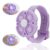 DISFAT Fidget Bracelet for Kids,pop it Fidget Bracelet,Anxiety Stress Relief,Kids Boys Girls Sensory Bracelet ADHD Autism,Birthday Favors for Kids Christmas Holiday Activity Gift(Purple)