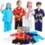 DISHIO Dress Up Clothes for Kids Pretend Role Play Costumes Trunk