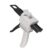 Dispensing Gun, 50ML AB Glue Dispenser Extruder Gun Universal 1:1 & 2:1 Two Component Adhesive Applicator Tool for Craft Repair Bonding Work