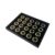 ＡＷＨＡＯ Display Tray Rectangular Jewelry Display Small Tray for Collectors, Countertop, Gold, Large