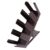 Disposable Coffee Cup Organizer 4 Compartments Black Plastic
