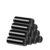 Disposable Flat-mouth Garbage Bag In Roll New Material Thickened And Strong Household Kitchen Bedroom Black Garbage Bag 45x55cm
