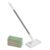 Disposables Dust Mop with 4 Reusable Cloths, for Tile Wood & Glass