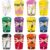Dispowreath 36 Pcs Pastel Teacher Appreciation Gift Set Include 12 Teacher Coffee Cup Sticky Notes 12 Pens and 12 Gold Ribbons Self Adhesive Memo Pads Classroom Back to School Thank You Gifts