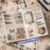 Diuhofart A6 Vintage Butterfly Washi Sticker Book for Journaling, 40 Sheets