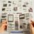 Diuhofart A6 Vintage Film Washi Sticker Book for Journaling, 40 Sheets