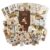 Diuhofart Coffee Scrapbooking Kit, TN Notebook & Journaling Stickers