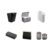 Divided Salon Storage Organizer , Black , Black Storage Set Without Cart