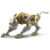 DIY 3D Metal Puzzle for Adults,Full Metal Steampunk Mechanical Animal Model Kit,with Movable Joints,Laser Cut Stainless Steel Assembly Craft,Challenging Collectible Desk Decor Gift for Adult(Cheetah)