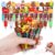 DIYASY 30 Pcs Thanksgiving Mini Multicolor Pens, 4-in-1 Fall Pen Bulk