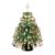 DIY Beaded Christmas Tree Craft Kit with Angel Topper, 18 cm