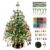 DIY Beaded Christmas Tree Kit with Colorful Beads & Ornaments,Craft Gift