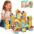 DIYBee Building Blocks STEM Toy for Toddlers 3-5