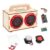 DIY Bluetooth Speaker Kit with LED Lights & Colored Pencils – STEM Building Science Kit for Kids Ages 8-14, Electronic Engineering Project Kit, Creative Gift for Teen Boys & Girls Age 9 10 11 12 16