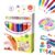 DIY Bubble Popcorn Drawing Pens, Magic Popcorn Puffy Pens for Kids (1 Box)