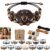 DIY Charm Bracelet Animal Bead Making Kit,2026 Adjustable 3DJewelry Supplies with Charms Bracelet Jewelry Art Crafts,Gifts for Friends, Family & DIY Craft Lovers,Full-Color Instruction Sheet，E-Dog