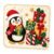DIY Christmas Magic Felt Sticker Art Kit, Self-Adhesive Holiday Craft Kit