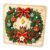 DIY Christmas Magic Felt Sticker Art Kit, Self-Adhesive Xmas Felt Board Art