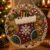 DIY Christmas Santa Pearl Bead Painting Kit, Hanging Window Ornament Craft, Crystal Bead Mosaic Decoration with Gem Embellishments, Holiday Handmade Art Set for Christmas Home (Merry Stocking)