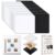 DIY Clear Acrylic Fridge Magnet Kit, Custom Magnets for Photo Refrigerator with Adhesive, Rectangle Round Thin Memory Transparent Picture Backing, Maqnet Photoes Frames Make Own