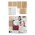DIY Doll House Kit, Handmade Miniature Dollhouse, Wooden DIY Craft for Home Decoration, for DIY Lovers with LED Lights and Assembly Tools (Holiday time)